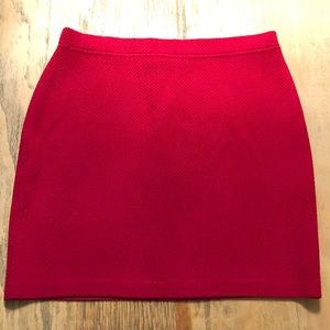 St. John Fushia Pink Knit Pencil Skirt